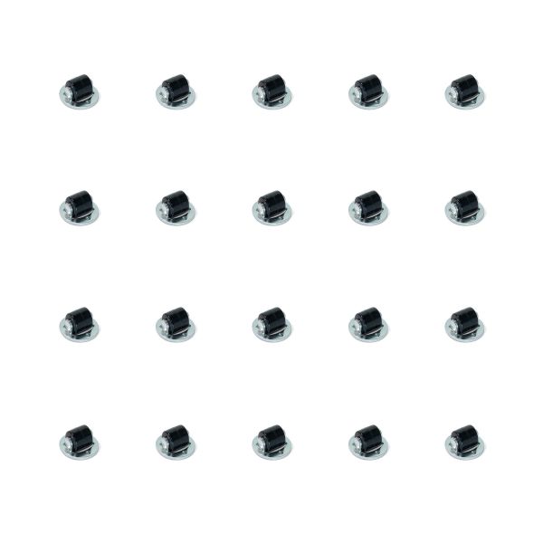 Roulette auxiliaires de meuble, pour couvercle pivotant, diamètre 13mm