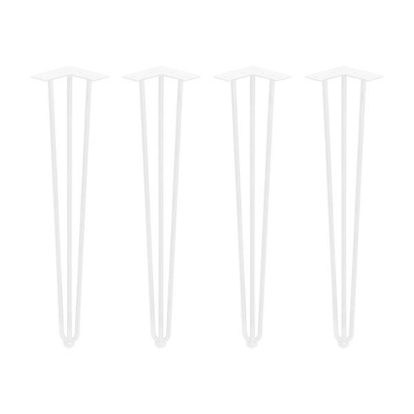 Pieds Hairpin de 3 barres par table
