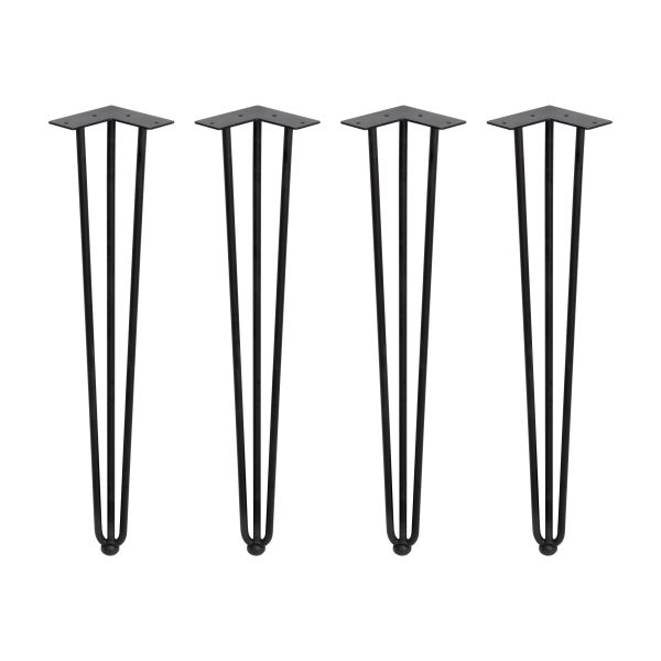 Pieds Hairpin de 3 fils par table