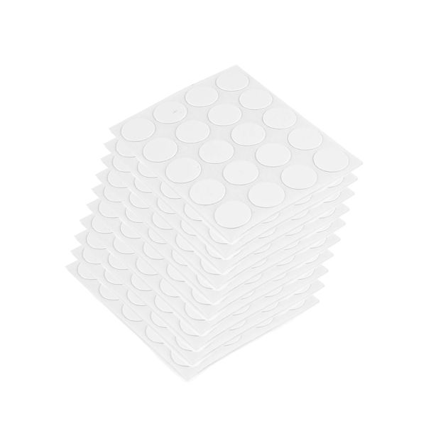 Pastille cache-vis adhésive