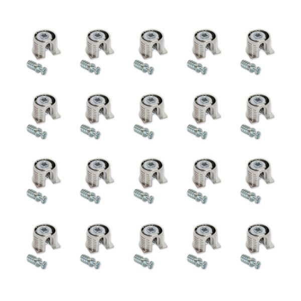 Kit boîtier d'assemblage Fix D. 20 x 12.5 mm et goujons D. 6 mm