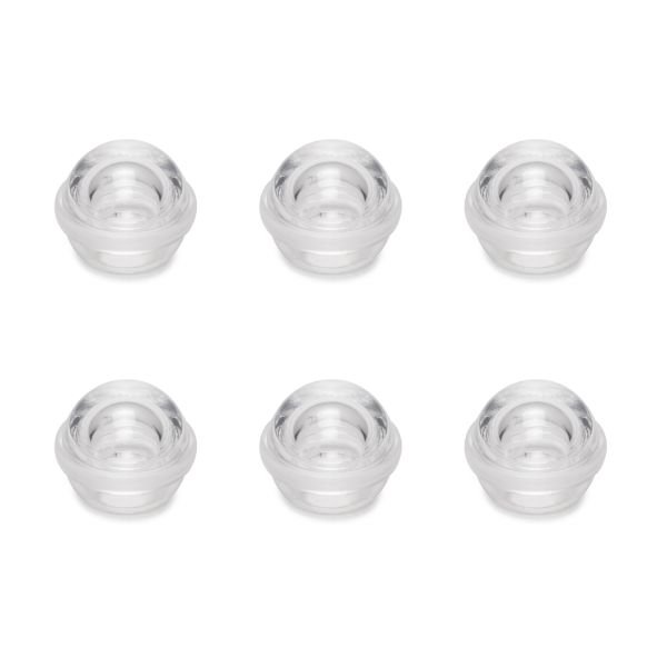 Butoirs de porte adhésifs semi-sphériques