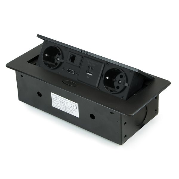 Multiconnecteur Atom 26 pour bureau (225x111mm)