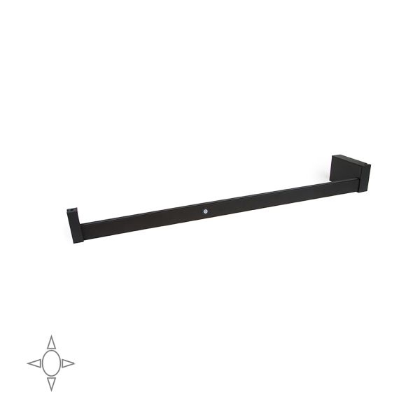 barre de penderie pour armoire Castor avec lumière LED, batterie amovible et détecteur de mouvement