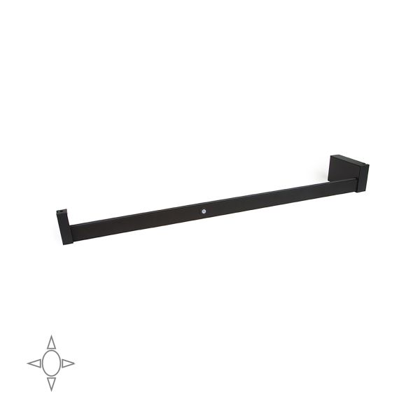 Barre de penderie pour armoire Castor avec lumière LED, batterie amovible et détecteur de mouvement