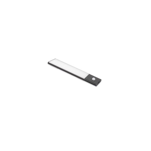 Luminaire LED Kaus Black rechargeable par USB avec détecteur de mouvement