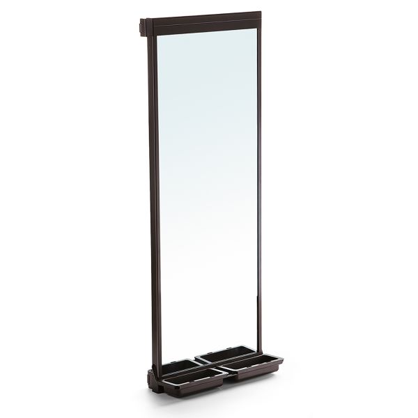 Miroir extractible pour l'intérieur de l'armoire Moka