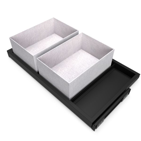 Kit de plateaux avec glissières Hack pour armoires