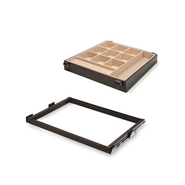 Kit tiroir organisateur intérieur armoire Moka
