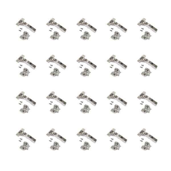 Kit charnière droite  X91N et embase