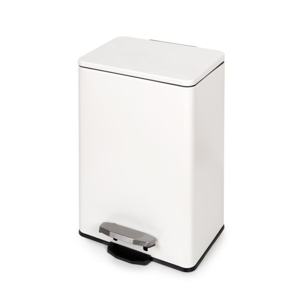Conteneur rectangulaire extérieur pour le recyclage avec ouverture à pédale