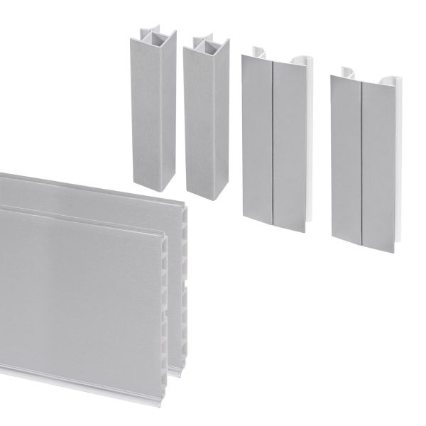 Kit de plinthes de cuisine Plasline avec accessoires d’union