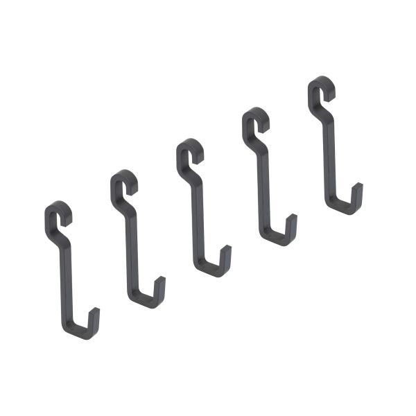 Lot de 5 crochets de suspension de cuisine Titane