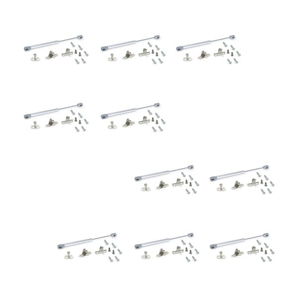 Piston H avec fixations pour porte relevable
