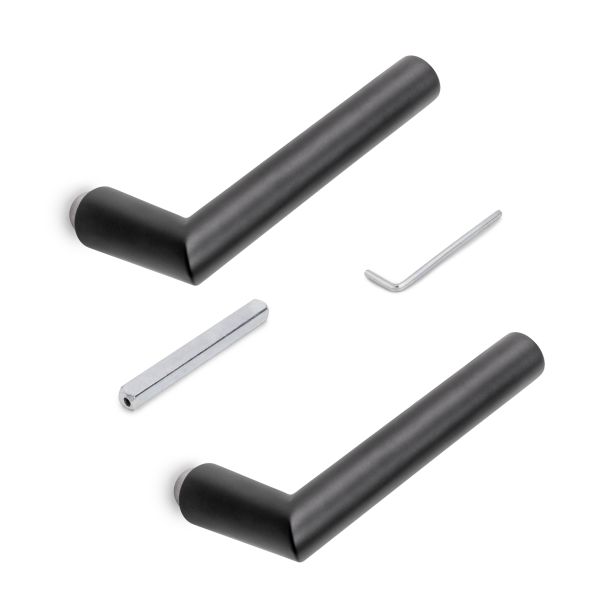 Poignées en L-R pour portes  de verre pour intérieur